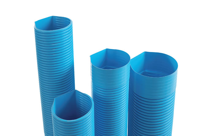 PVC Yuvarlak Drenaj Borusu